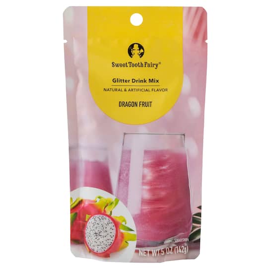 Sweet Tooth Fairy&#xAE; Dragon Fruit Glitter Drink Mix
